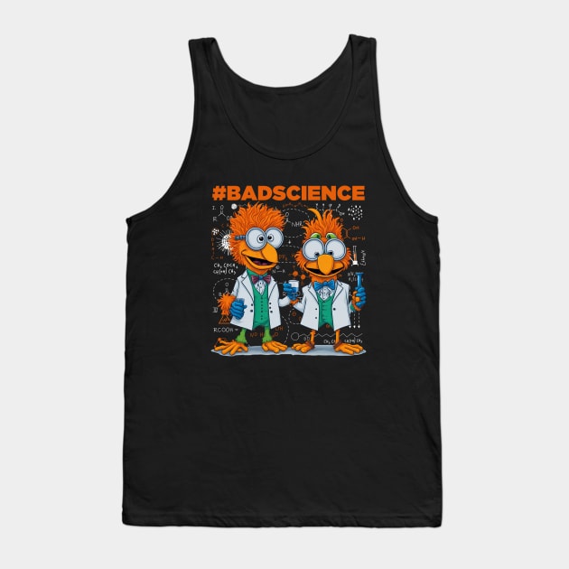 Muppets Science - Cartoon Animal Tank Top by Warranty